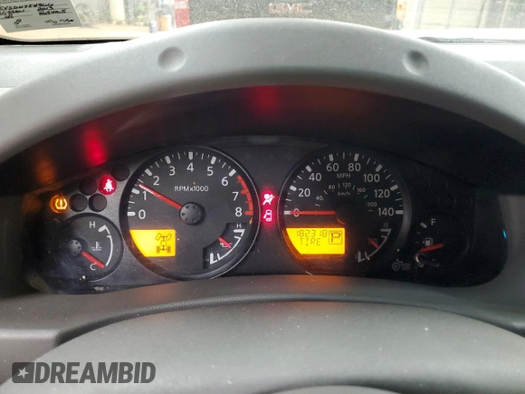 2013 Nissan Frontier SV with VIN 1N6AD0EV5DN754966, listed as a Copart auction lot 52012095 with 182,318 mi miles and Salvage title. Bid and sale history available at DreamBid. Image 9.