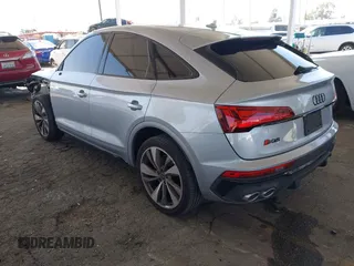 2023 Audi SQ5 Sportback Premium Plus с VIN WA124AFY1P2033677, выставлен на аукционе IAAI как лот 41998875 с пробегом 34 674 миль миль и . История ставок и продаж доступна на DreamBid. Изображение 3.