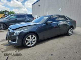 2016 Cadillac CTS Luxury Collection AWD with VIN 1G6AX5SS2G0197973, listed as a Copart auction lot 61595195 with 76,723 mi miles and Clean title. Bid and sale history available at DreamBid. Image 1.