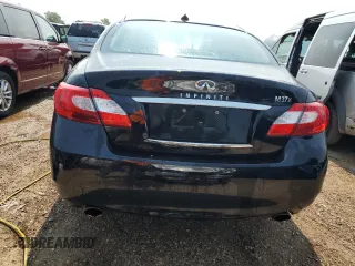 2012 Infiniti M37 with VIN JN1BY1AR9CM393291, listed as a Copart auction lot 62819994 with 248,641 mi miles and Salvage Title. Bid and sale history available at carsss.com. Image 6.