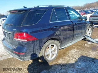 2018 Mercedes-Benz GLE with VIN 4JGDA5HB0JB177294, listed as a IAAI auction lot 41612634 with 53,459 mi miles. Bid and sale history available at carsss.com. Image 4.