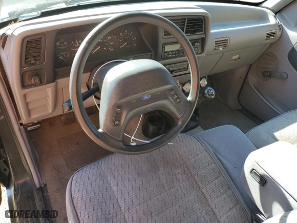 1994 Ford Ranger Splash with VIN 1FTCR14U8RTA29425, listed as a Copart auction lot 77022024 with 12,553 mi miles and Salvage Title. Bid and sale history available at carsss.com. Image 8.