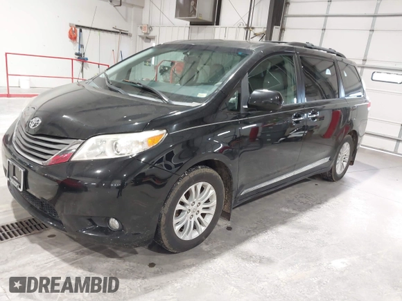 2012 Toyota Sienna XLE AAS with VIN 5TDYK3DC1CS234894, listed as a IAAI auction lot 41201751 with 108,464 mi miles and . Bid and sale history available at DreamBid. Image 17.