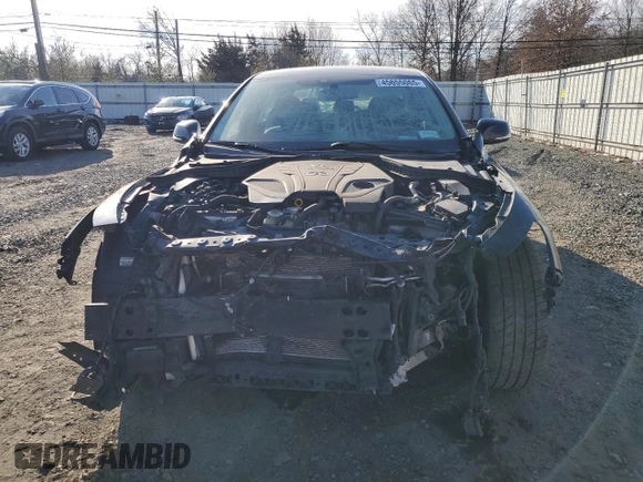2020 Infiniti Q50 Pure with VIN JN1EV7AR0LM252893, listed as a Copart auction lot 45655065 with 70,771 mi miles and Salvage title. Bid and sale history available at DreamBid. Image 5.