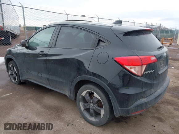 2018 Honda HR-V EX-L Navi with VIN 3CZRU6H79JM716131, listed as a IAAI auction lot 41647161 with 1 mi miles. Bid and sale history available at carsss.com. Image 3.