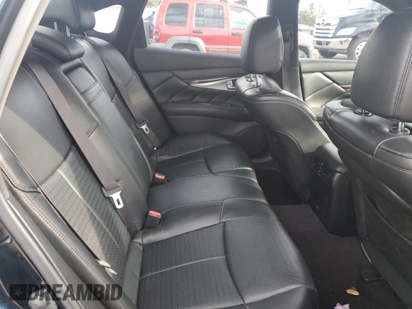 2016 Infiniti Q70 with VIN JN1BY1AR9GM271200, listed as a Copart auction lot 52926455 with 78,458 mi miles and Salvage Title. Bid and sale history available at carsss.com. Image 10.