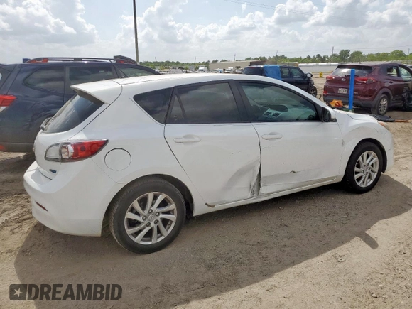 2012 Mazda 3 i Grand Touring with VIN JM1BL1M74C1580400, listed as a Copart auction lot 61553275 with 100,703 mi miles and Clean title. Bid and sale history available at DreamBid. Image 4.