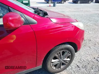 2015 Hyundai Tucson GLS with VIN KM8JT3AF9FU111854, listed as a IAAI auction lot 40669653 with 131,129 mi miles and . Bid and sale history available at DreamBid. Image 21.