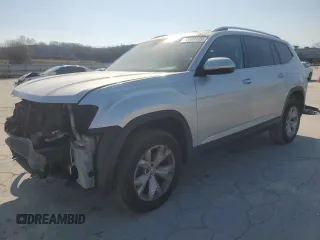 2019 Volkswagen Atlas SE z VIN 1V2WR2CAXKC507245, wystawiony jako Copart lot #48509125 z przebiegiem 95 162 mil mil oraz Szkoda całkowita • Salvage title. Historia ofert i sprzedaży dostępna na DreamBid. Obrazek 1.