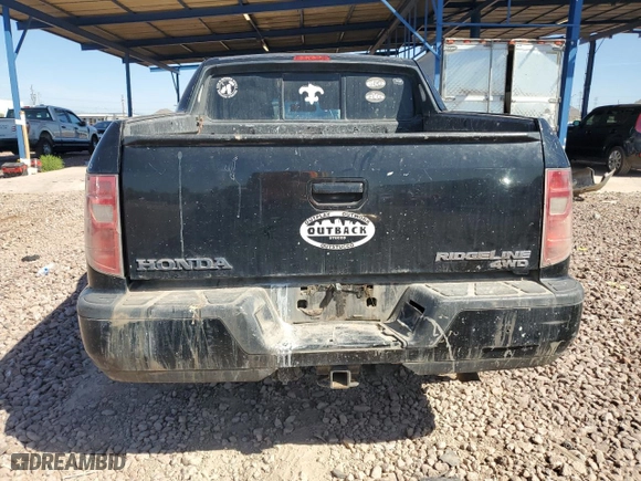 2011 Honda Ridgeline RTL with VIN 5FPYK1F54BB010855, listed as a Copart auction lot 50686275 with 247,331 mi miles and Salvage Title. Bid and sale history available at carsss.com. Image 6.