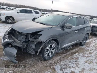 2019 Nissan Murano SL with VIN 5N1AZ2MSXKN166867, listed as a IAAI auction lot 41281068 with 107,219 mi miles and . Bid and sale history available at DreamBid. Image 17.