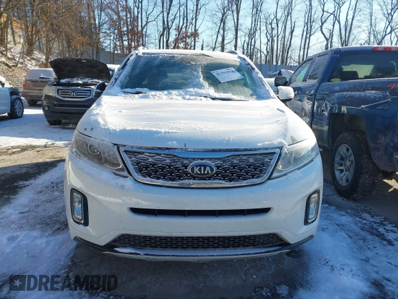 2014 Kia Sorento SX Limited with VIN 5XYKWDA73EG520883, listed as a IAAI auction lot 41391858 with 98,762 mi miles. Bid and sale history available at carsss.com. Image 13.
