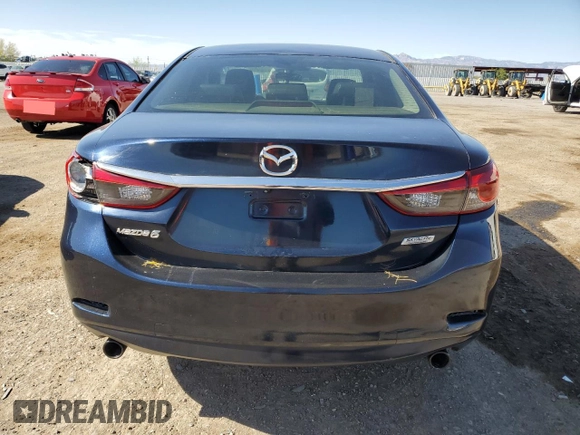 2015 Mazda 6 i Touring with VIN JM1GJ1V57F1200771, listed as a Copart auction lot 54210375 with 125,077 mi miles and Clean Title. Bid and sale history available at carsss.com. Image 6.