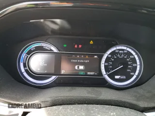 2022 Kia Niro LXS SE with VIN KNDCB3LC1N5527702, listed as a Copart auction lot 80160854 with 35,937 mi miles and Salvage Title. Bid and sale history available at carsss.com. Image 9.