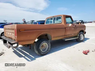 1978 Ford F-150 z VIN F14HRCG4756, wystawiony jako Copart lot #59970475 z przebiegiem 55 026 mil mil oraz Czysty tytuł • Clean title. Historia ofert i sprzedaży dostępna na DreamBid. Obrazek 3.
