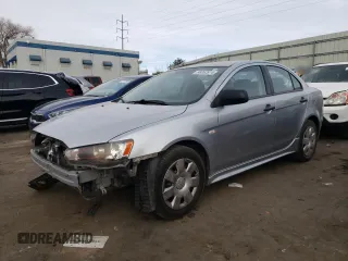 2010 Mitsubishi Lancer DE with VIN JA32U1FU6AU008903, listed as a Copart auction lot 86352974 with 96,645 mi miles and Salvage Title. Bid and sale history available at carsss.com. Image 1.
