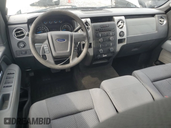 2013 Ford F-150 XL with VIN 1FTFW1EF7DFB68264, listed as a Copart auction lot 60271505 with 128,453 mi miles and Salvage title. Bid and sale history available at DreamBid. Image 8.