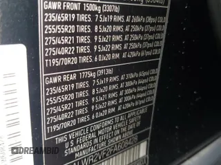 2015 Land Rover Range Rover Sport HSE z VIN SALWR2VF2FA608428, wystawiony jako Copart lot #51739815 z przebiegiem 96 558 mil mil oraz Szkoda całkowita • Salvage title. Historia ofert i sprzedaży dostępna na DreamBid. Obrazek 15.