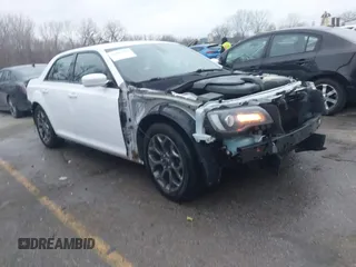 2015 Chrysler 300 with VIN 2C3CCAGG9FH876250, listed as a IAAI auction lot 41083678 with 185,657 mi miles. Bid and sale history available at carsss.com. Image 1.