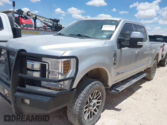 2019 Ford F-250 XL with VIN 1FT7W2BT7KEE02698, listed as a IAAI auction lot 42594693 with 176,209 mi miles and . Bid and sale history available at DreamBid. Image 6.