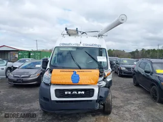 2019 Ram ProMaster Cargo Van with VIN 3C6TRVBG3KE532824, listed as a IAAI auction lot 41677419 with 127,056 mi miles. Bid and sale history available at carsss.com. Image 12.