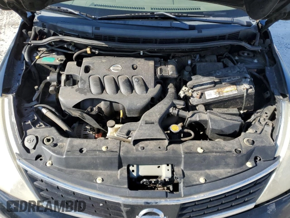 2007 Nissan Versa 1.8 S with VIN 3N1BC13E07L444184, listed as a Copart auction lot 46214485 with 125,316 mi miles and Salvage Title. Bid and sale history available at carsss.com. Image 13.