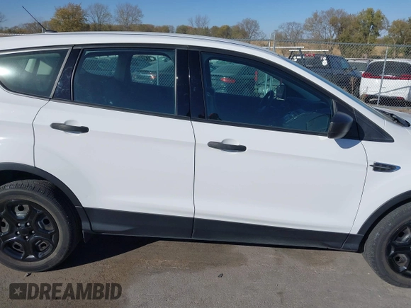 2017 Ford Escape S with VIN 1FMCU0F70HUC04674, listed as a IAAI auction lot 40598472 with 125,198 mi miles. Bid and sale history available at carsss.com. Image 13.