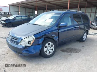 2007 Kia Sedona EX with VIN KNDMB233276191439, listed as a IAAI auction lot 41829259 with 146,147 mi miles. Bid and sale history available at carsss.com. Image 17.
