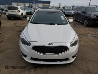 2014 Kia Cadenza Premium with VIN KNALN4D75E5163618, listed as a Copart auction lot 85905624 with 82,708 mi miles and Clean Title. Bid and sale history available at carsss.com. Image 5.