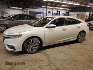 2022 Honda Insight Touring with VIN 19XZE4F97NE005510, listed as a Copart auction lot 42621515 with 20,969 mi miles and Salvage Title. Bid and sale history available at DreamBid. Image 1.