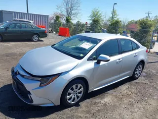 2020 Toyota Corolla LE with VIN JTDEPRAE9LJ078792, listed as a IAAI auction lot 42007551 with 65,154 mi miles. Bid and sale history available at carsss.com. Image 17.