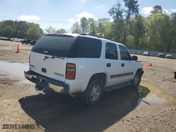 2005 Chevrolet Tahoe LT with VIN 1GNEC13T05R261373, listed as a Copart auction lot 49915475 with 153,491 mi miles and Salvage Title. Bid and sale history available at carsss.com. Image 3.