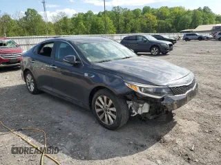 2018 Kia Optima LX with VIN 5XXGT4L33JG231140, listed as a Copart auction lot 55649125 with 110,102 mi miles and Clean Title. Bid and sale history available at carsss.com. Image 4.