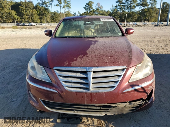 2013 Hyundai Genesis 3.8L with VIN KMHGC4DD8DU235248, listed as a Copart auction lot 73462114 with 180,725 mi miles and Salvage Title. Bid and sale history available at carsss.com. Image 5.