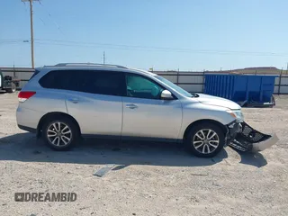 2016 Nissan Pathfinder Platinum with VIN 5N1AR2MNXGC649630, listed as a IAAI auction lot 42103299 with 108,042 mi miles and . Bid and sale history available at DreamBid. Image 13.