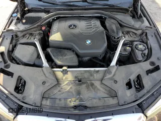 2022 BMW 5 Series 530i with VIN WBA53BH0XNWX38371, listed as a Copart auction lot 46654625 with 80,807 mi miles and Salvage title. Bid and sale history available at DreamBid. Image 12.