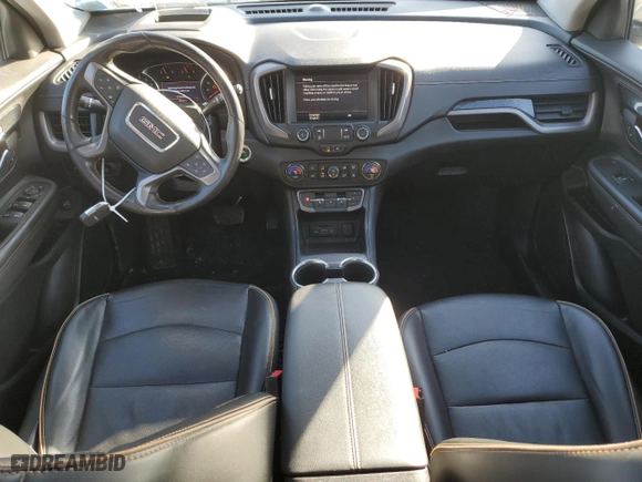 2022 GMC Terrain AT4 with VIN 3GKALYEV6NL261517, listed as a Copart auction lot 44010835 with 35,167 mi miles and Salvage Title. Bid and sale history available at carsss.com. Image 8.