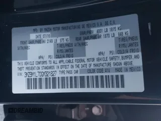 2016 Mazda 3 i Touring with VIN 3MZBM1L70GM321827, listed as a IAAI auction lot 41798948 with 68,177 mi miles and . Bid and sale history available at DreamBid. Image 9.