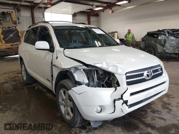 2008 Toyota RAV4 Ltd with VIN JTMZK31V685023648, listed as a IAAI auction lot 41813467 with 160,222 mi miles. Bid and sale history available at carsss.com. Image 1.