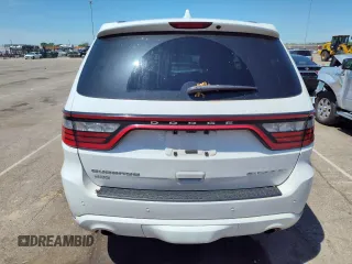 2016 Dodge Durango Citadel Anodized Platinum with VIN 1C4SDJET8GC403562, listed as a Copart auction lot 53485744 with 140,731 mi miles and Salvage title. Bid and sale history available at DreamBid. Image 6.