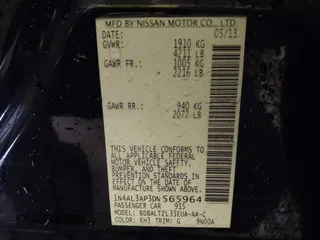 2013 Nissan Altima SV with VIN 1N4AL3AP3DN565964, listed as a IAAI auction lot 42519726 with 90,480 mi miles and . Bid and sale history available at DreamBid. Image 9.
