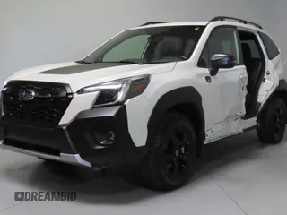 2023 Subaru Forester Wilderness with VIN JF2SKAMC7PH464218, listed as a Copart auction lot 64319995 with 8,827 mi miles and Salvage title. Bid and sale history available at DreamBid. Image 2.