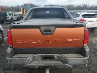 2004 Chevrolet Avalanche Z71 with VIN 3GNEK12T14G272871, listed as a Copart auction lot 51520955 with 172,438 mi miles and Salvage Title. Bid and sale history available at carsss.com. Image 6.