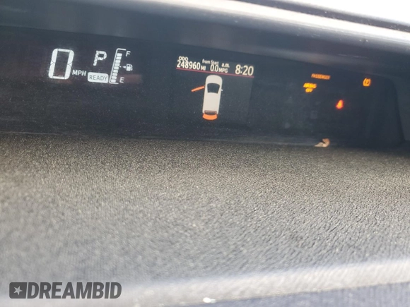 2016 Toyota Prius One z VIN JTDKDTB30G1589321, wystawiony jako Copart lot #57076715 z przebiegiem 248 960 mil mil oraz Szkoda całkowita • Salvage title. Historia ofert i sprzedaży dostępna na DreamBid. Obrazek 9.