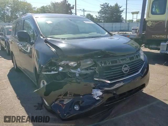 2016 Nissan Quest SV with VIN JN8AE2KP3G9154224, listed as a Copart auction lot 66784823 with 94,476 mi miles and . Bid and sale history available at DreamBid. Image 12.