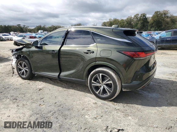 2023 Lexus RX with VIN 2T2BAMBA7PC009681, listed as a Copart auction lot 46780065 with 33,088 mi miles and Salvage Title. Bid and sale history available at carsss.com. Image 2.
