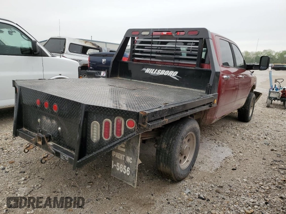 2011 Ram 2500 SLT with VIN 3D7TT2CT0BG523545, listed as a Copart auction lot 53481675 with 201,509 mi miles and Salvage title. Bid and sale history available at DreamBid. Image 3.