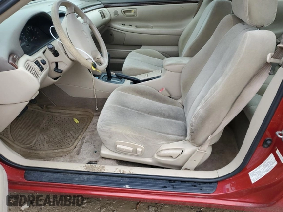 2001 Toyota Solara SE with VIN 2T1CG22PX1C531390, listed as a Copart auction lot 70049014 with 226,184 mi miles and Salvage Title. Bid and sale history available at DreamBid. Image 7.