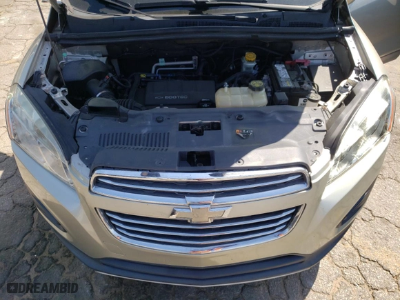 2016 Chevrolet Trax LT with VIN 3GNCJLSBXGL224150, listed as a Copart auction lot 52036865 with 107,953 mi miles and Clean Title. Bid and sale history available at carsss.com. Image 12.
