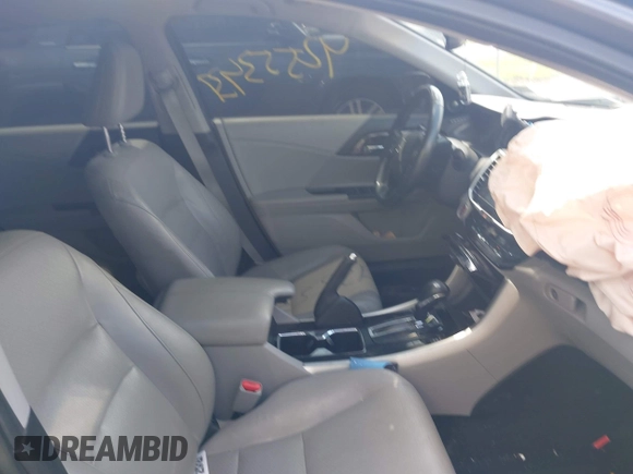 2017 Honda Accord Touring with VIN 1HGCR3F98HA015928, listed as a IAAI auction lot 42553437 with 168,902 mi miles and . Bid and sale history available at DreamBid. Image 5.